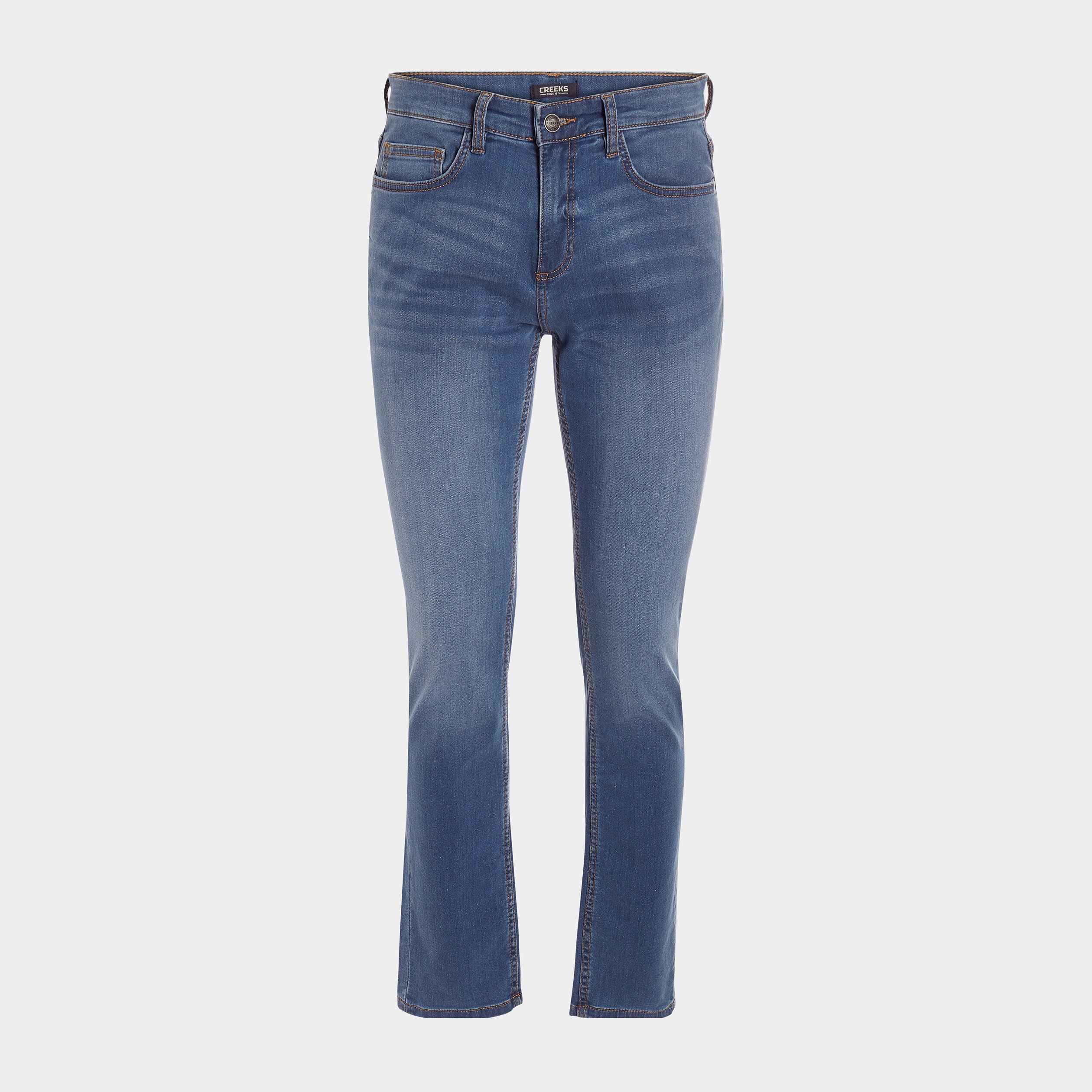 Jeans coupe slim denim double stone homme | La Halle