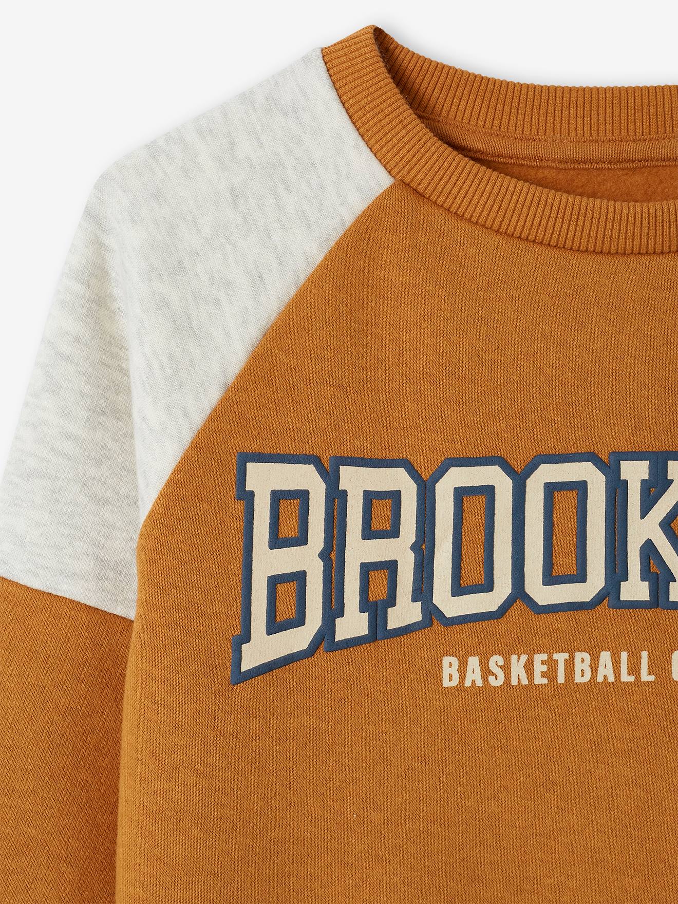 Vertbaudet Jungen Sport-Sweatshirt, Brooklyn Oeko-Tex - königsblau