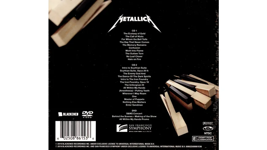 Metallica - S&M2  (+ 2 CD's)