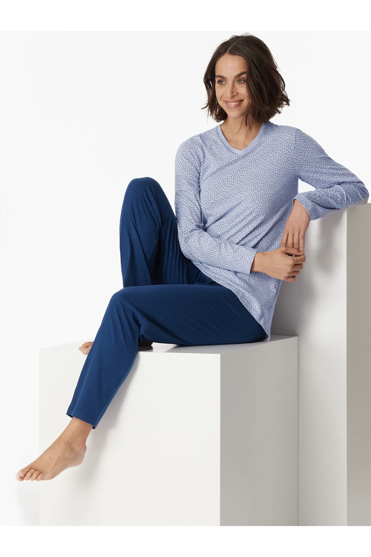 Schiesser  Schlafanzug Comfort Essentials