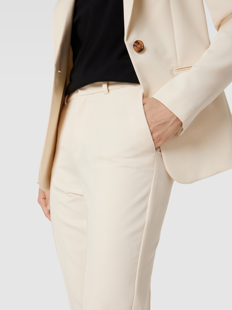 Hose mit Bügelfalten Modell 'BOREAL' in offwhite