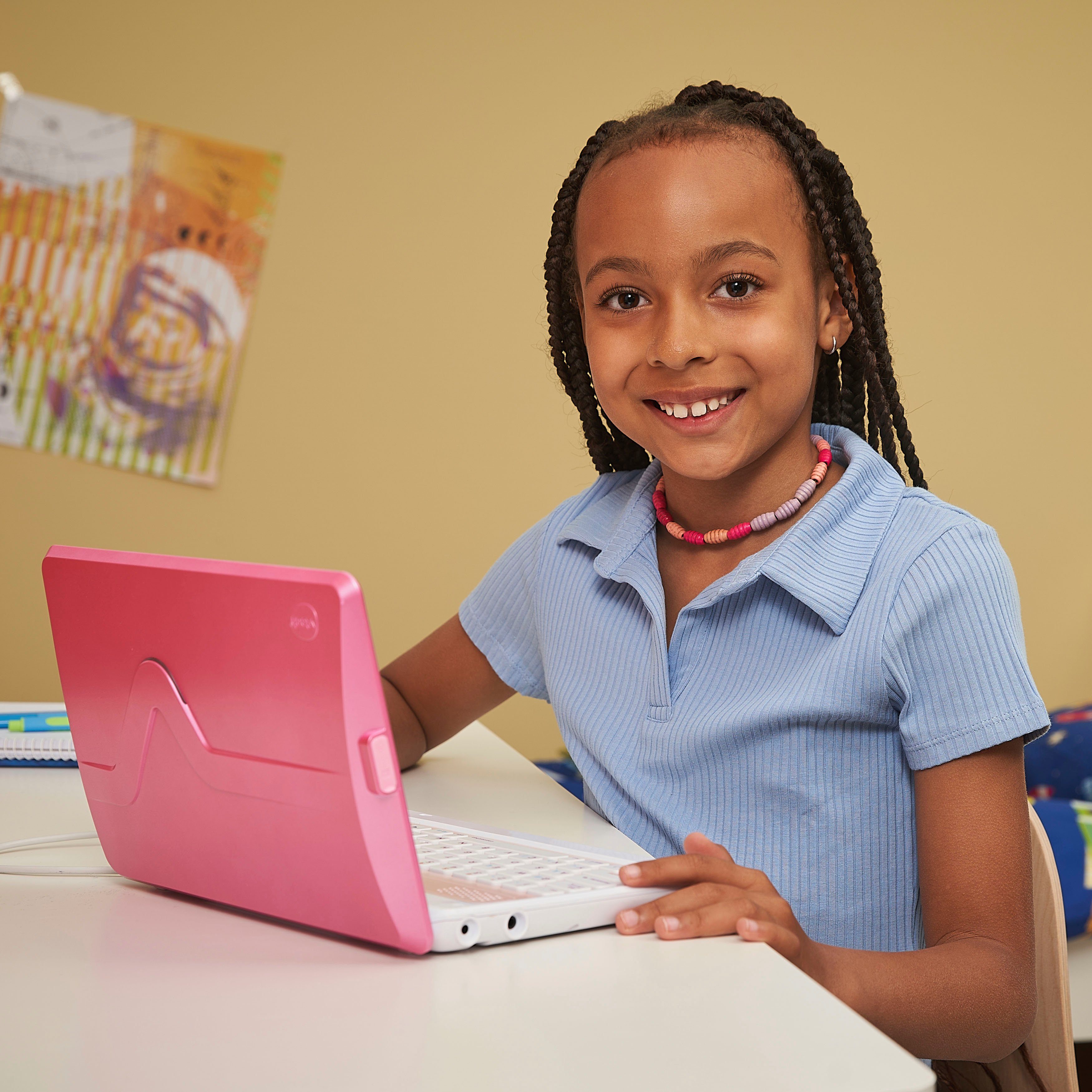 Vtech® Kindercomputer School & Go, Genio Lernlaptop XL pink