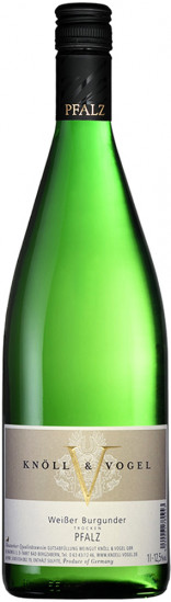 2022 Weißer Burgunder trocken 1,0 L - Weingut Knöll & Vogel
