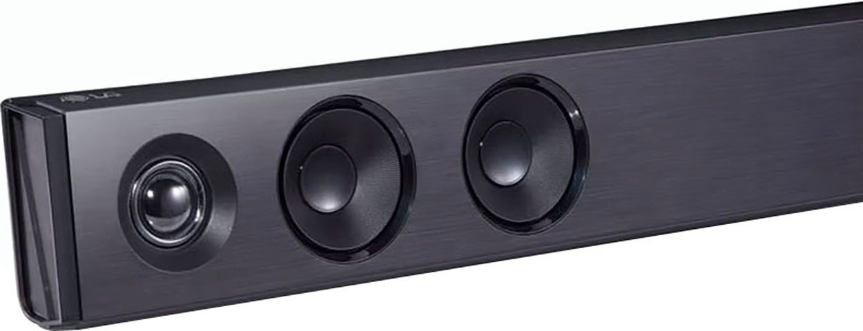 LG SQC2 2.1 Soundbar (Bluetooth, 300 W, Adaptive Sound Control,kabelloser Subwoofer,passend für TVs ab 43)