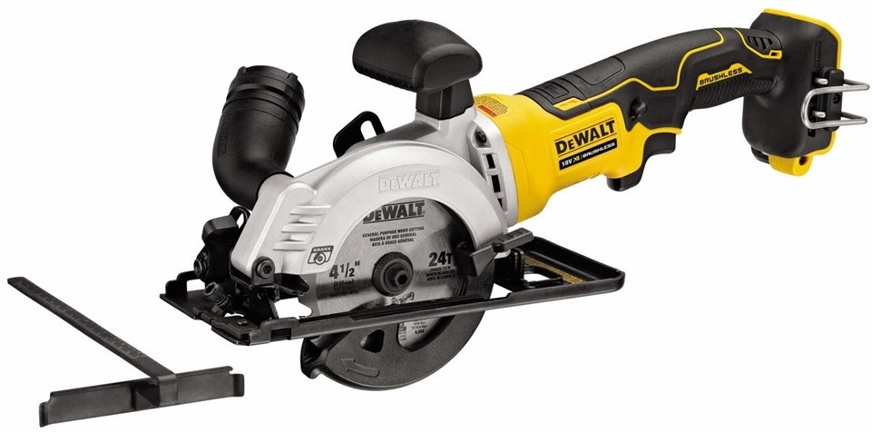 Sierra circular DeWalt DCS571NT-XJ XR de 18 V y 115 mm (baterías y cargador no incluidos) en caja TSTAK.