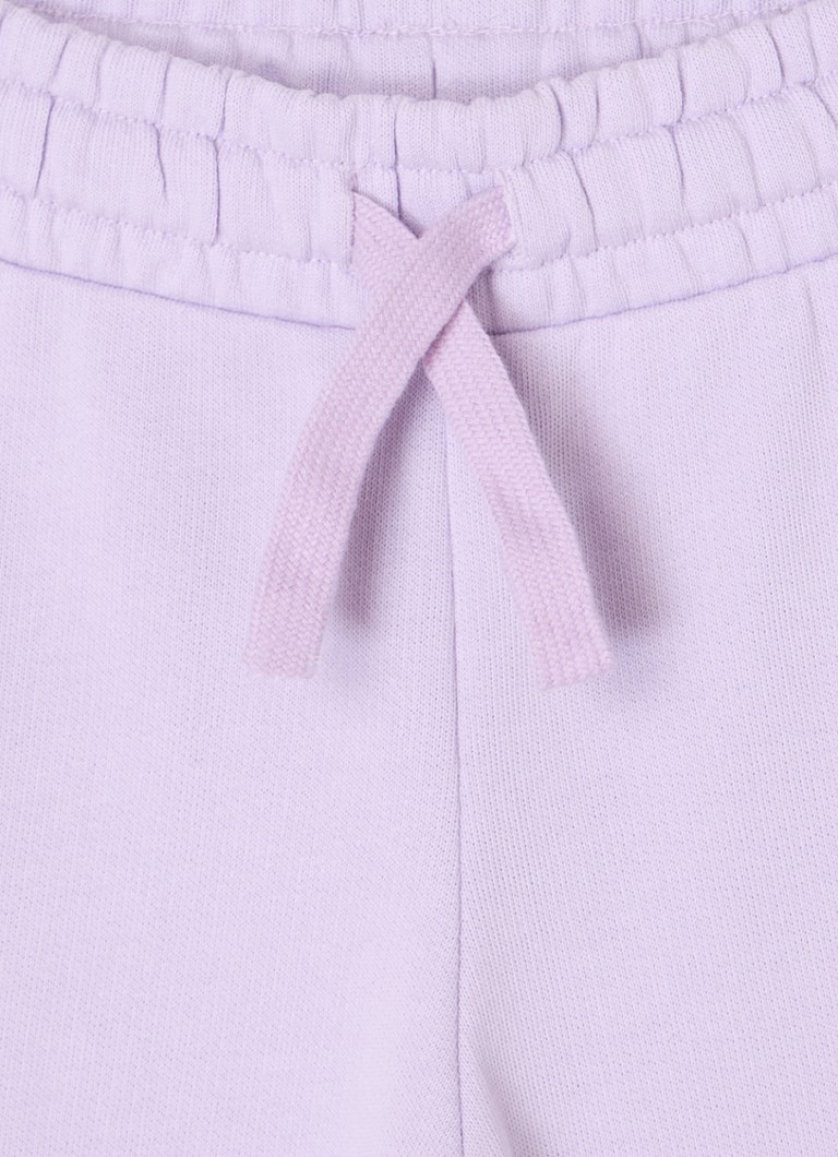 Pantaloni de trening Benetton conici cu logo brodat.