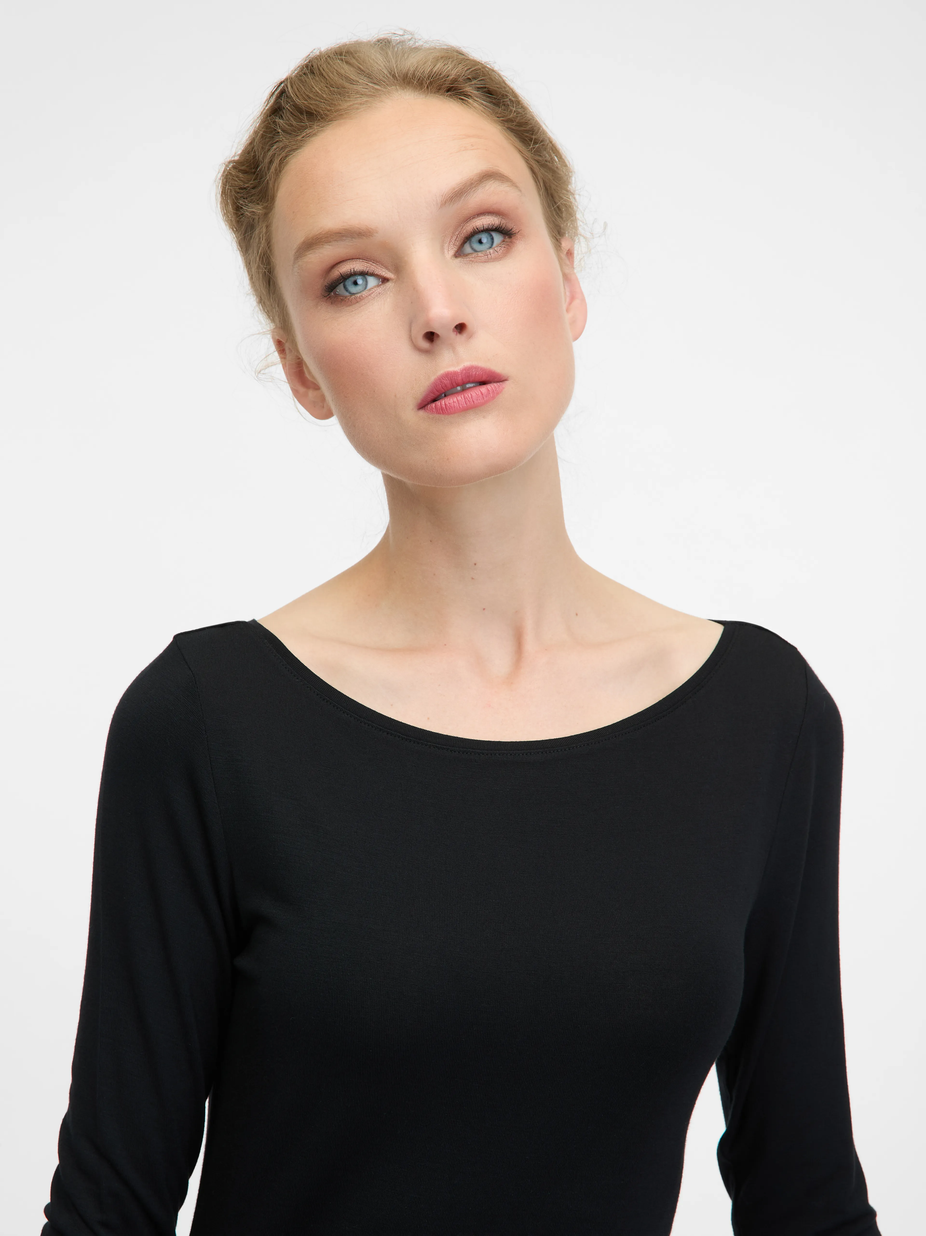 Schwarzes Damen-T-Shirt ORSAY