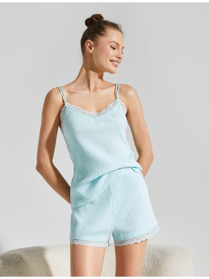 KOTON Shorts in Minze günstig kaufen S