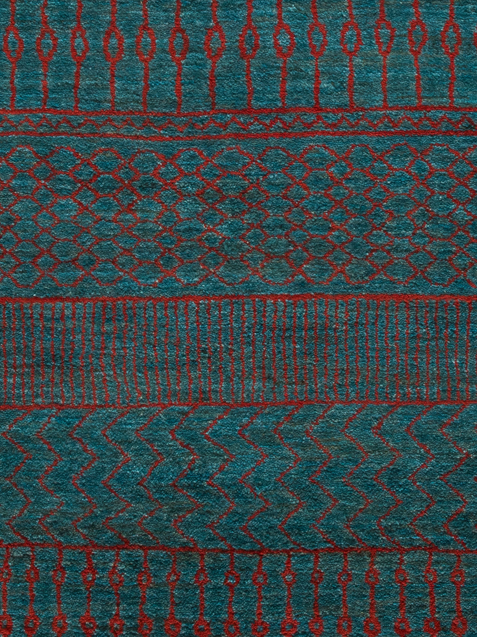 Contemporary Gabbeh ca. 195 x 239 cm, Unikat / Einzelstück