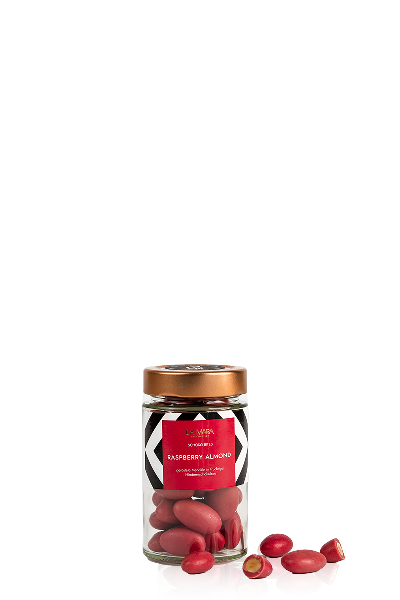 SchokoBites - Raspberry Almond La Mara Chocolaterie