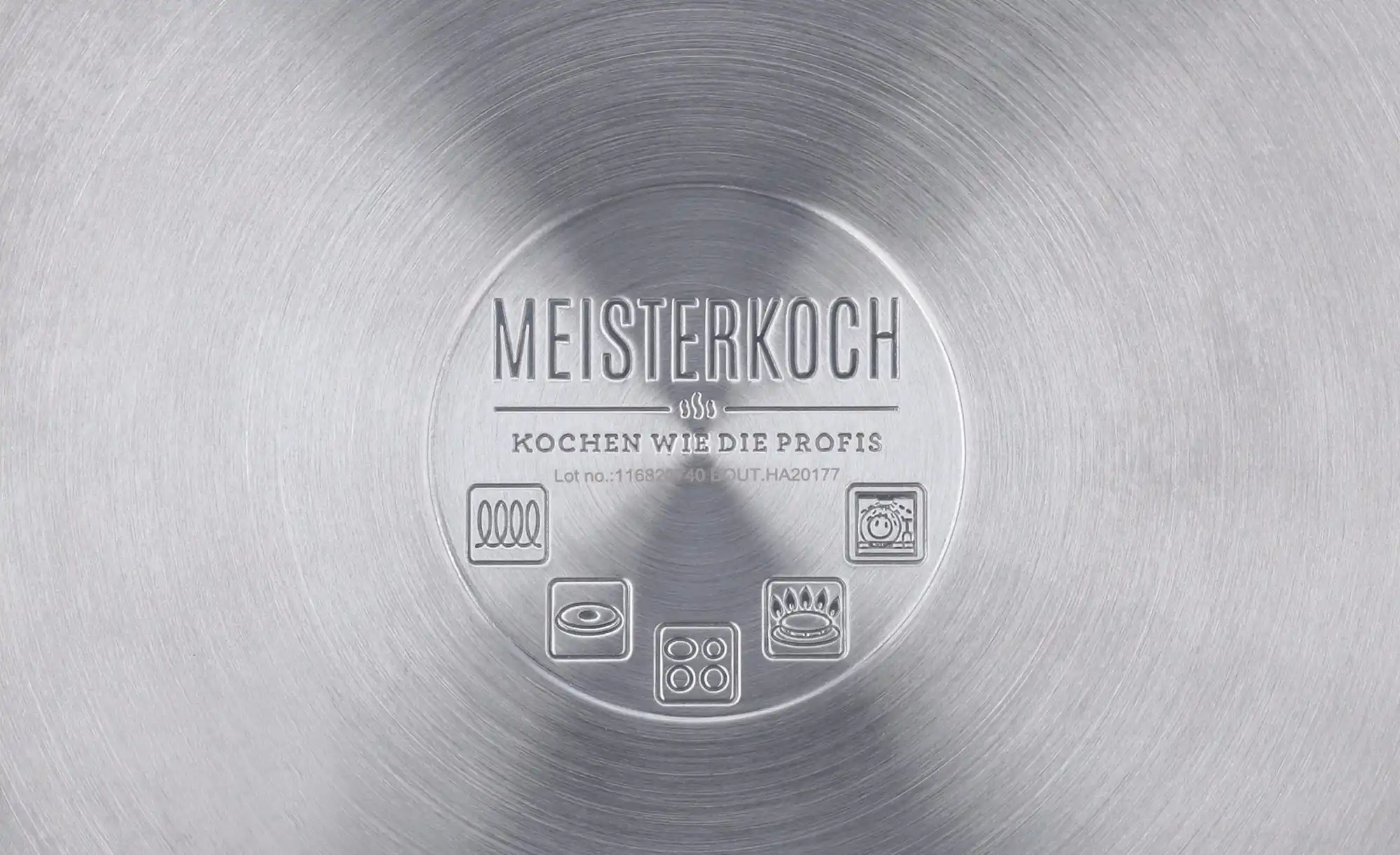 Meisterkoch Topfset, 3-teilig TRIBUS