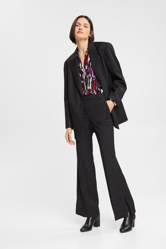 Bluse mit Muster, LENZING™ ECOVERO™