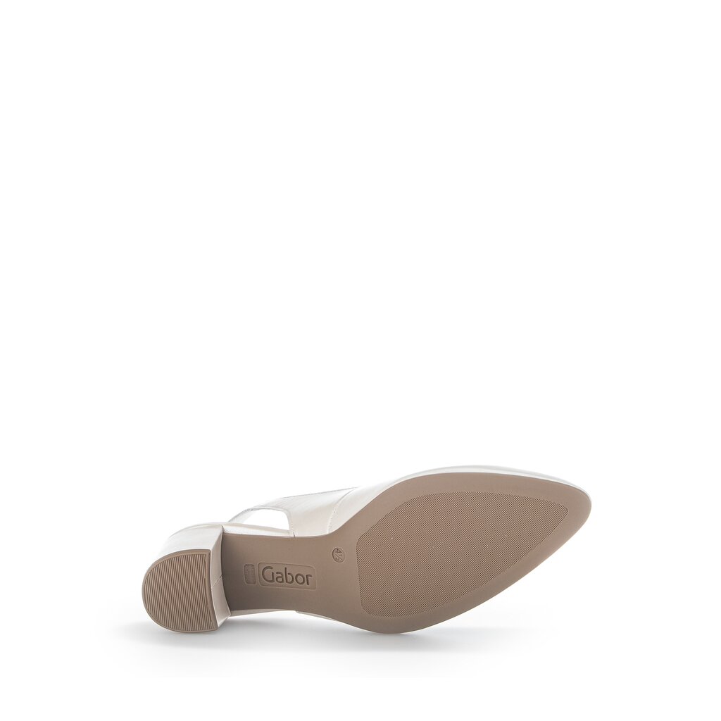 Gabor fashion Slingpumps weiß