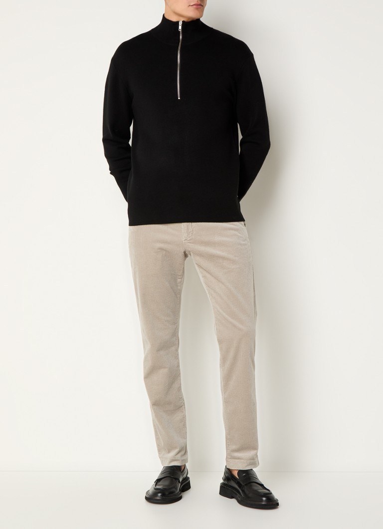 Pantaloni Theo slim fit din bumbac organic cu buzunare laterale (NN.07)
