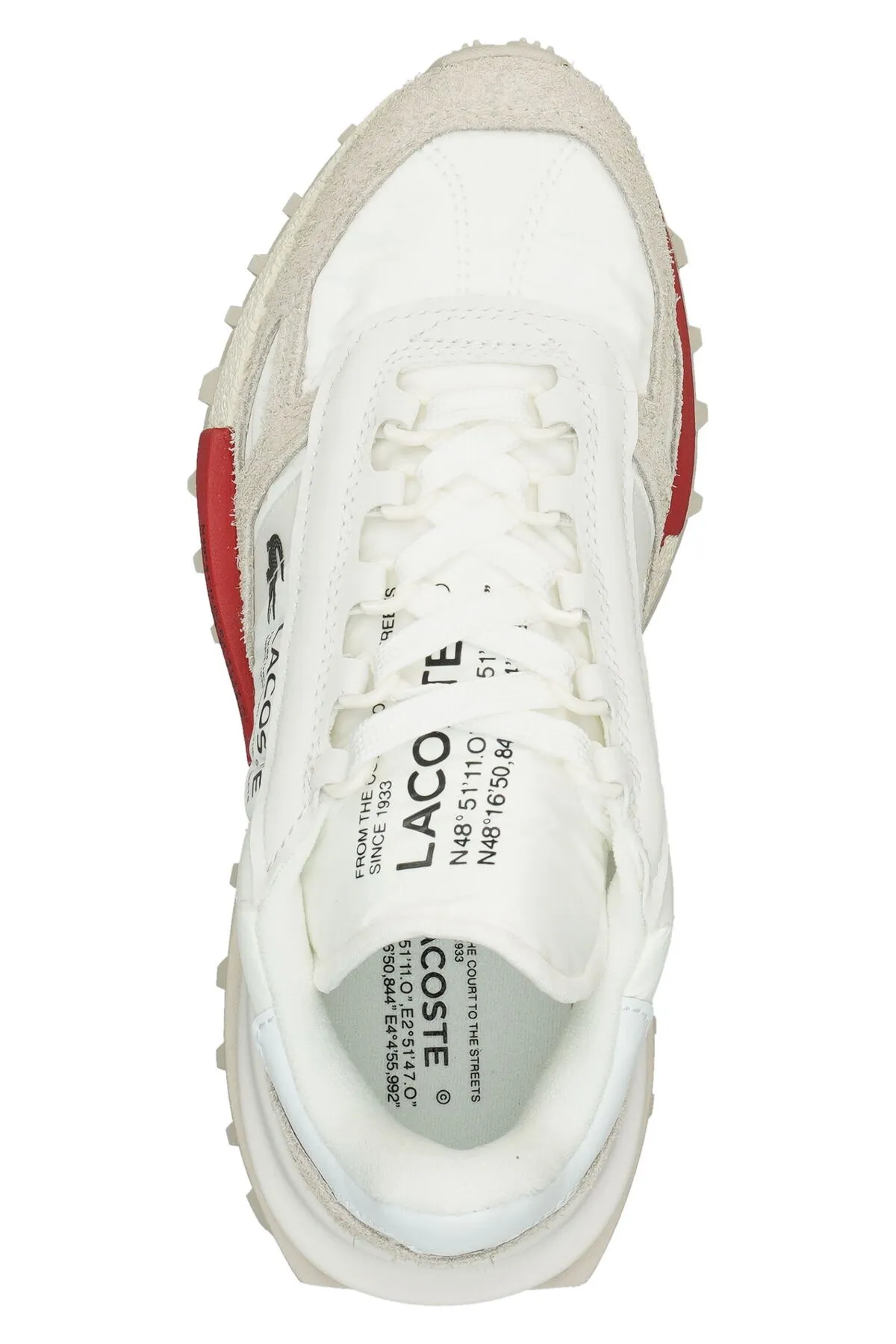 Lacoste  Sneaker - Weiß - Flacher Absatz
