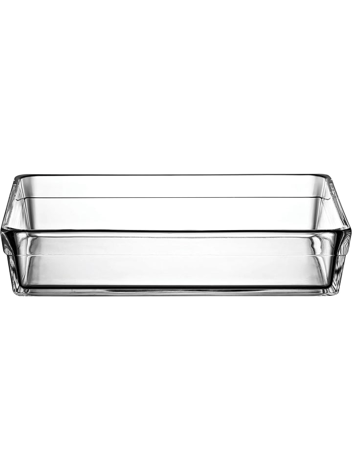 Pasabahce Rechteckig Glas Auflaufform Backform 29x20x6cm 2,5L in Transparent günstig kaufen onesize