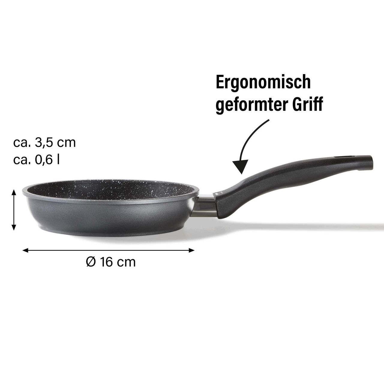 STONELINE® Bratpfanne 16 cm