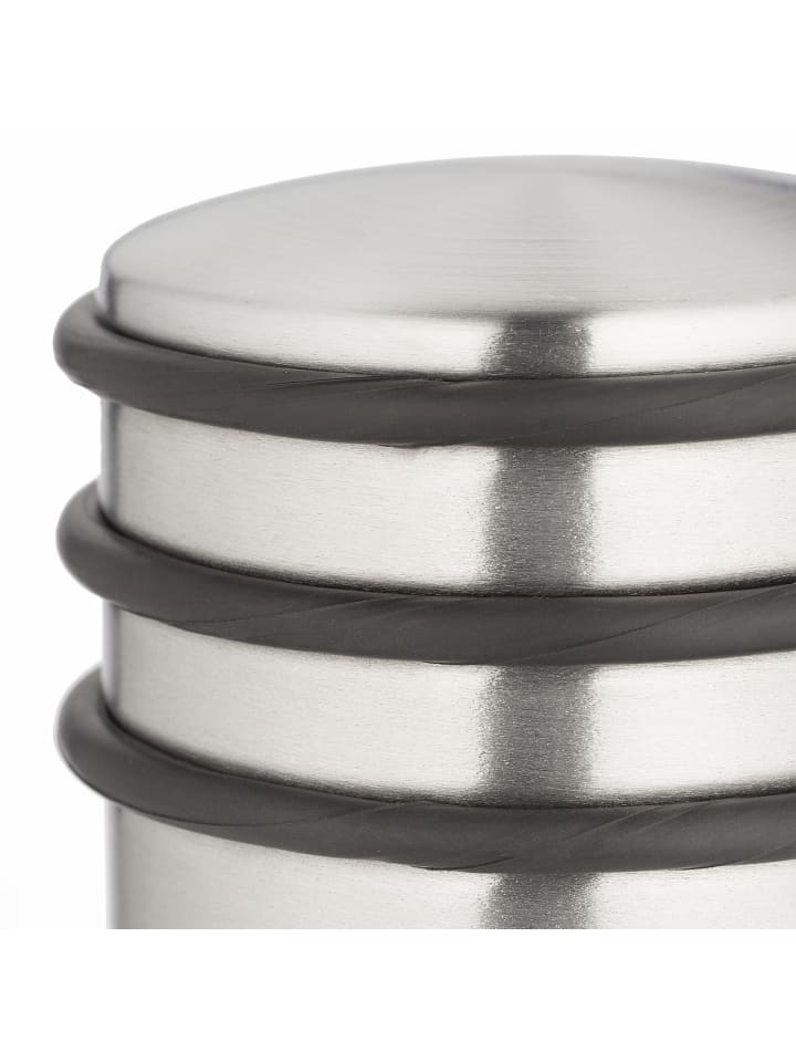 relaxdays 4 x Türstopper in Silber/ Schwarz - (H)7,5 x Ø 7 cm günstig kaufen onesize