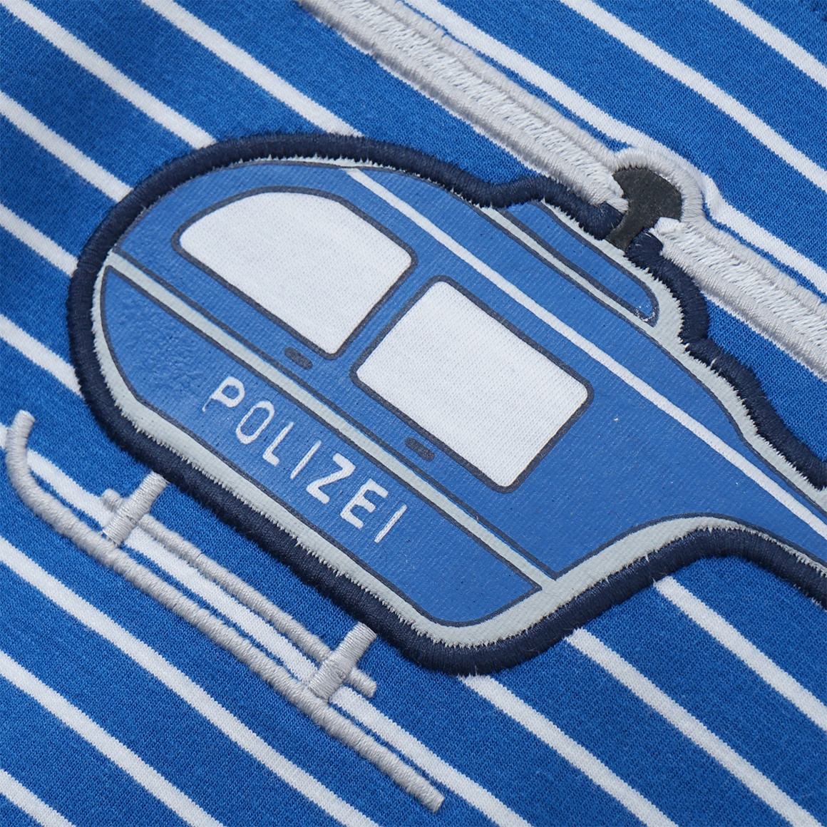 Kinder Langarmshirt mit Polizei-Applikation