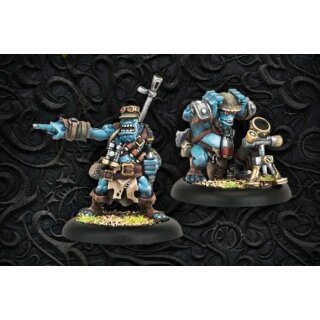 Trollbloods Pyg Bushwhacker Officer & Mortar Unit Attachment