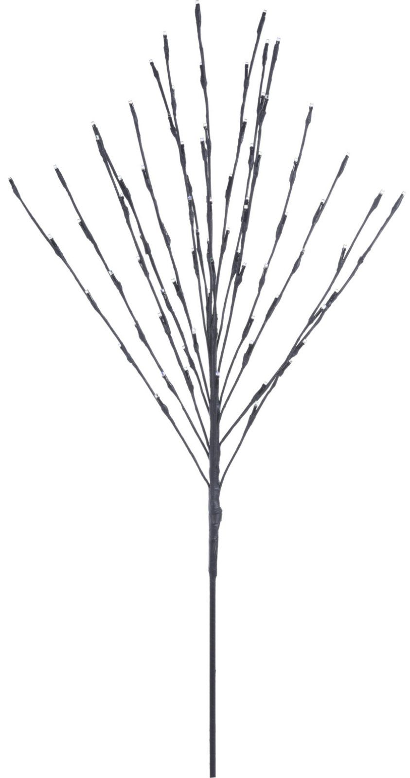 SELF IMPORT AGENCIES LED Baum Gartenstecker A030, Timerfunktion, LED fest integriert, Mehrfarbig, 80 LED´s Bunt Timer Batteriebetrieben