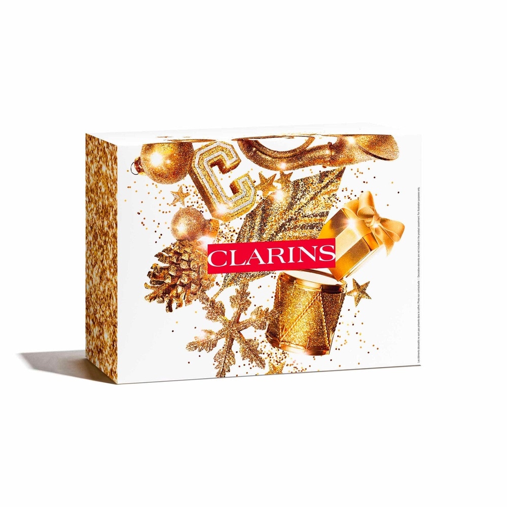 Clarins Coffret Double Serum 50ml & Multi-Intensive Jour et Nuit Coffret Noël Soins visage  anti-âge, anti-rides