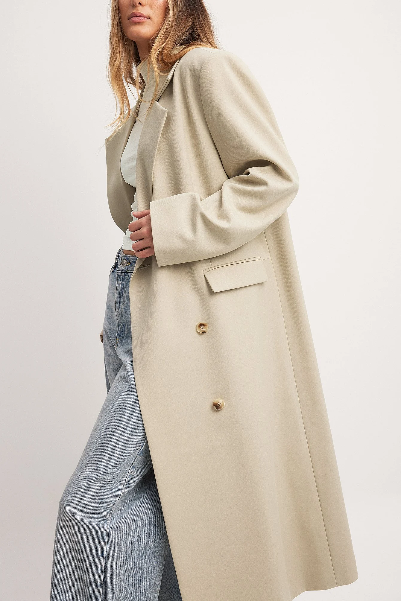 Zweireihiger Trenchcoat