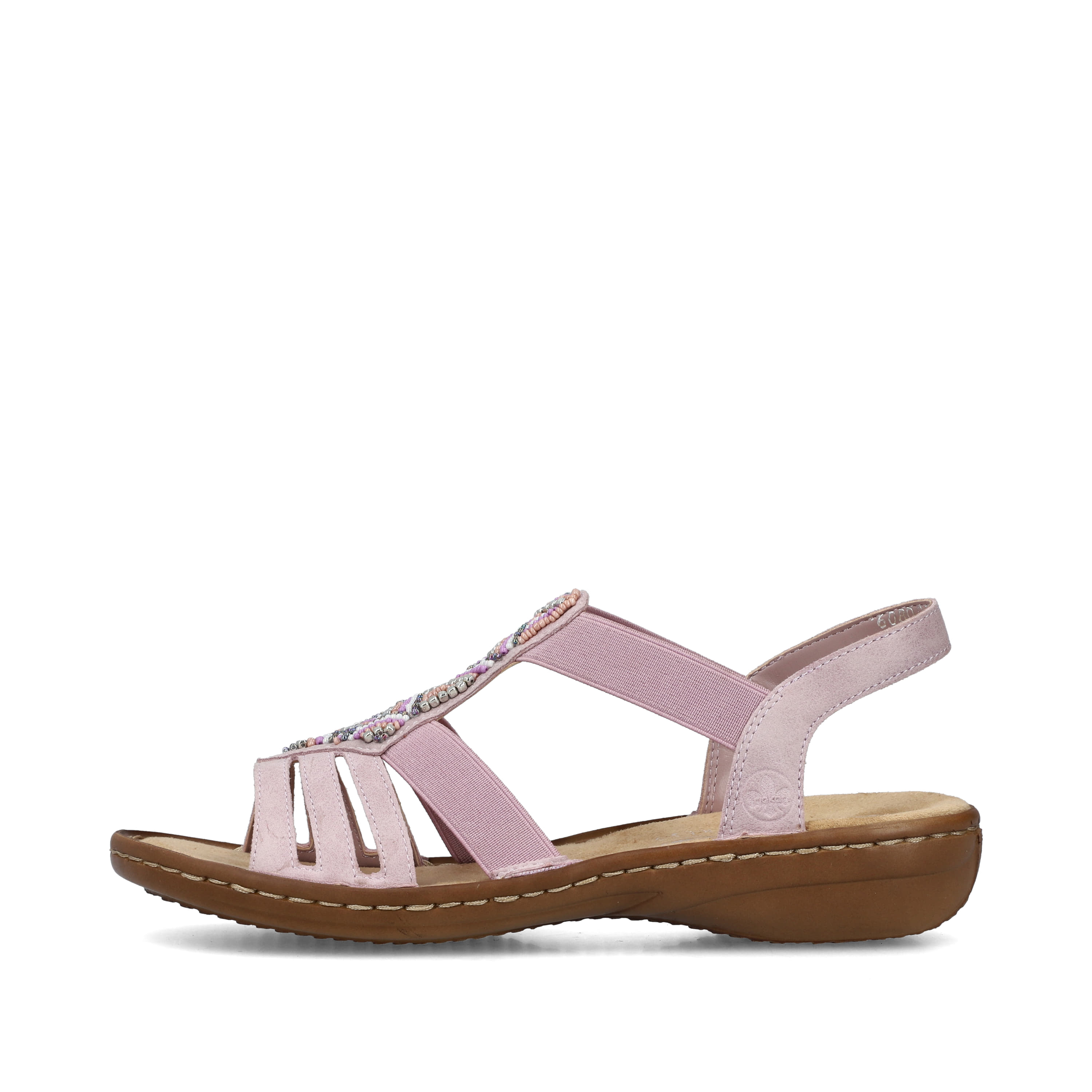 Rieker Damen Riemchensandalen pastellrosa