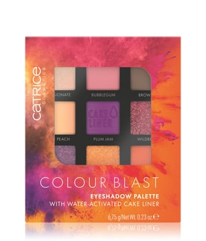 CATRICE Colour Blast with Water-Activated Cake Liner Lidschatten Palette-7 g