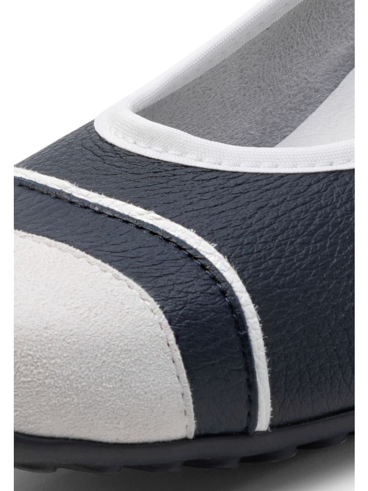 VITAFORM Hirschleder Ballerinas in marine/weiß günstig kaufen 38