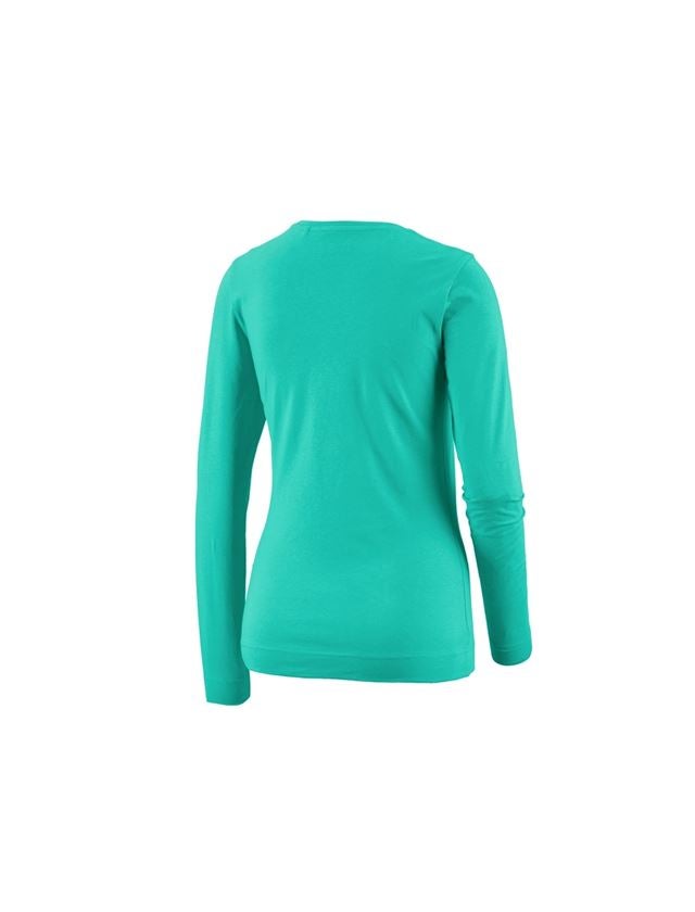 e.s. Longsleeve cotton stretch, Damen