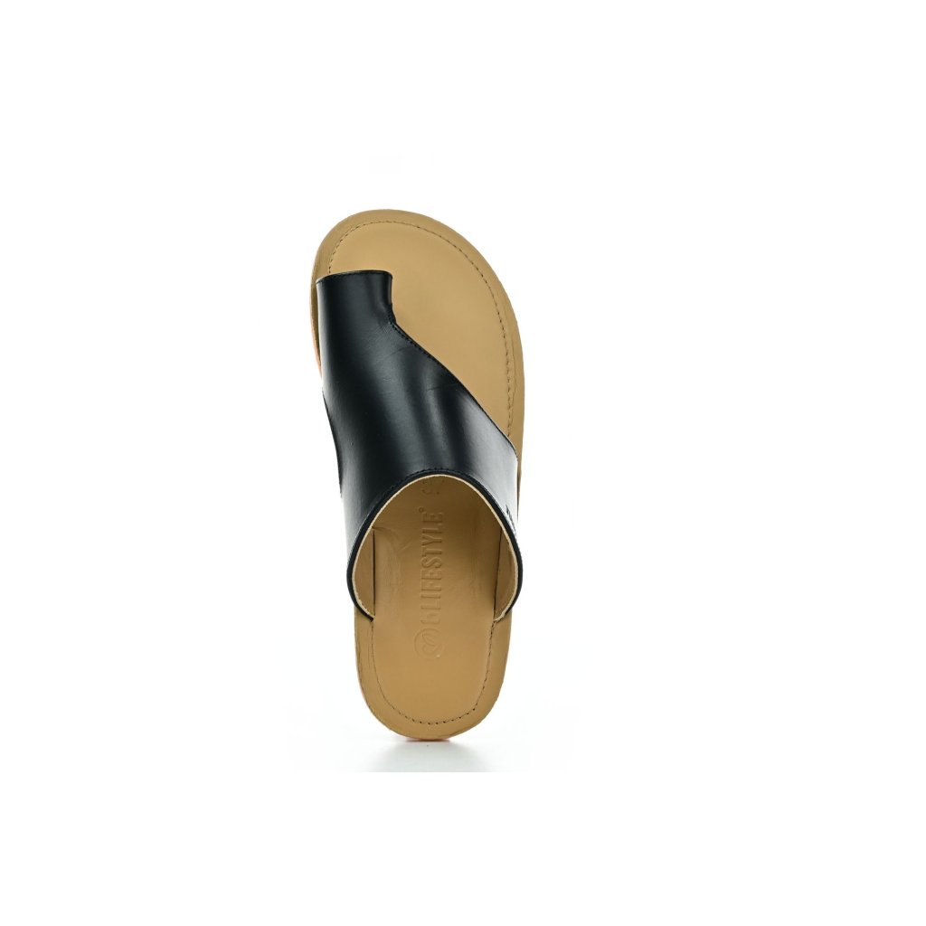 bLifestyle Freeestyle schwarze Barfußsandalen