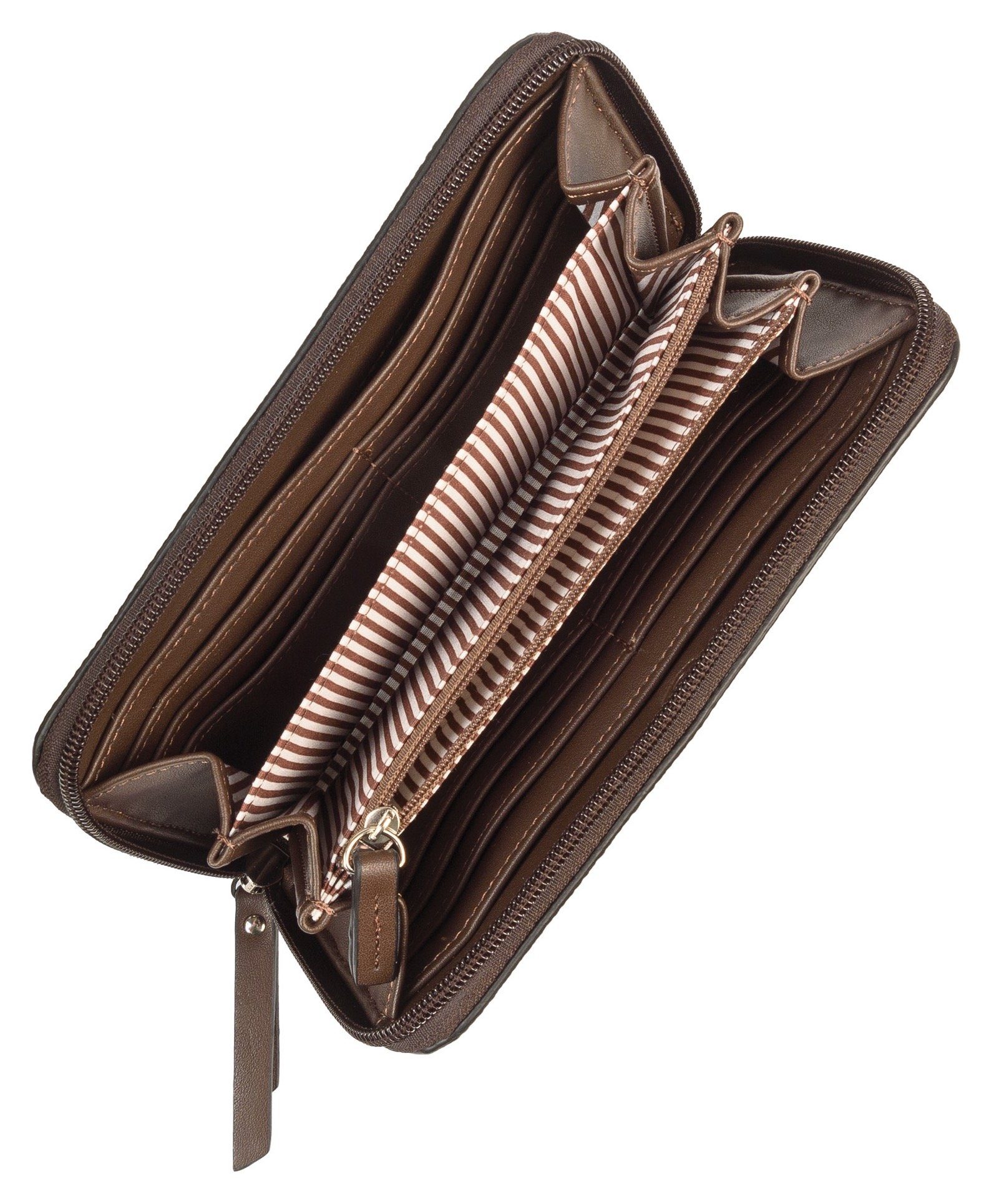 TOM TAILOR Geldbörse LILLY Long zip wallet, in schlichter Optik