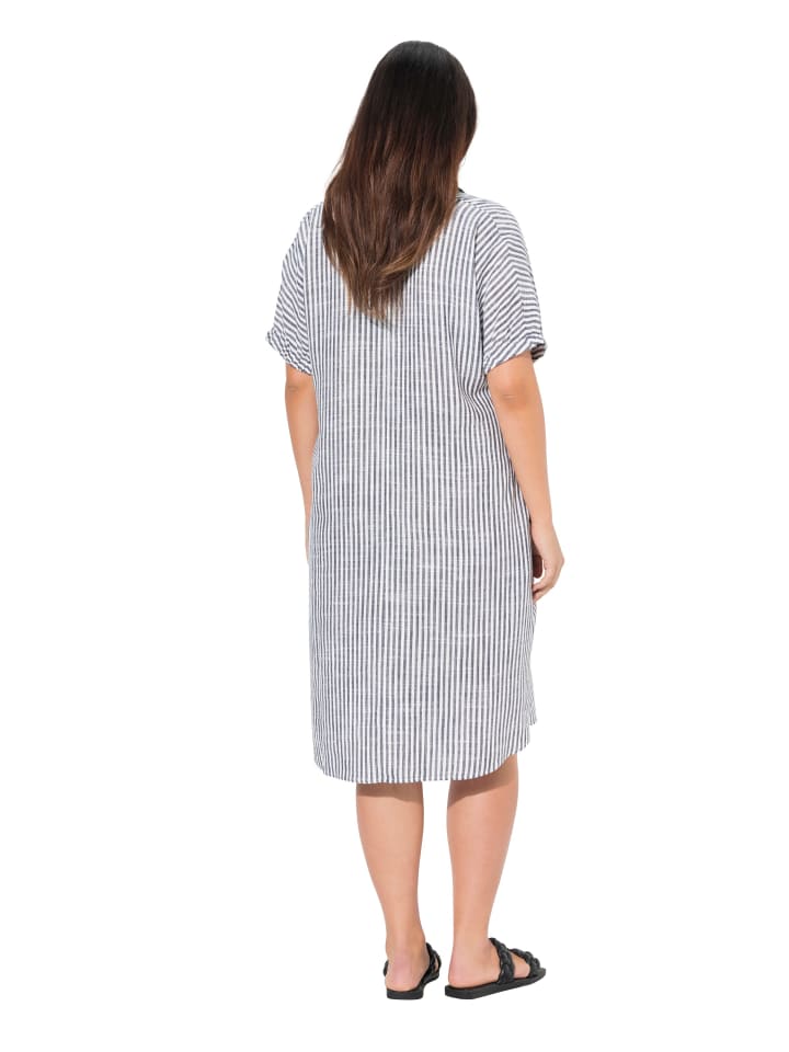 Ulla Popken Kleid in marine günstig kaufen 54-56