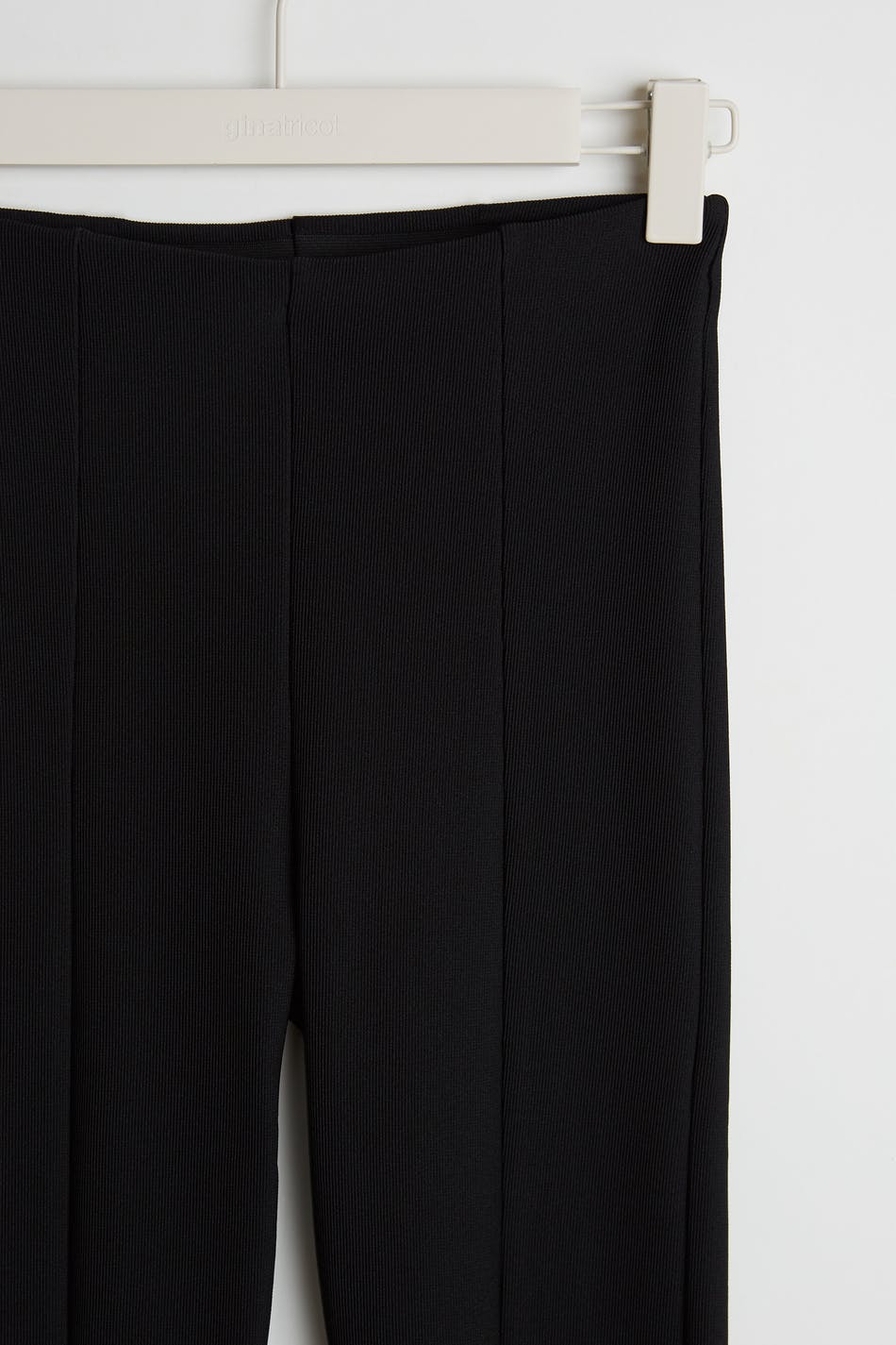 My front slit trousers
