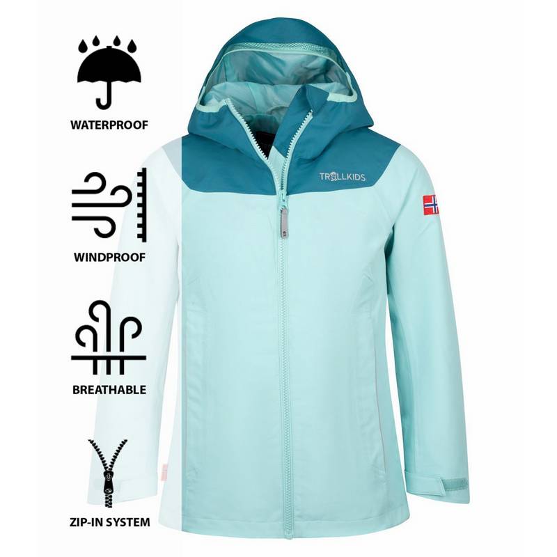 Trollkids Bergen Regenjacke Mädchen