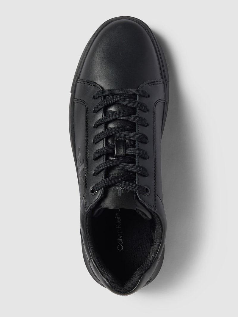 Sneaker mit Label-Detail Modell 'CHUNKY' in black
