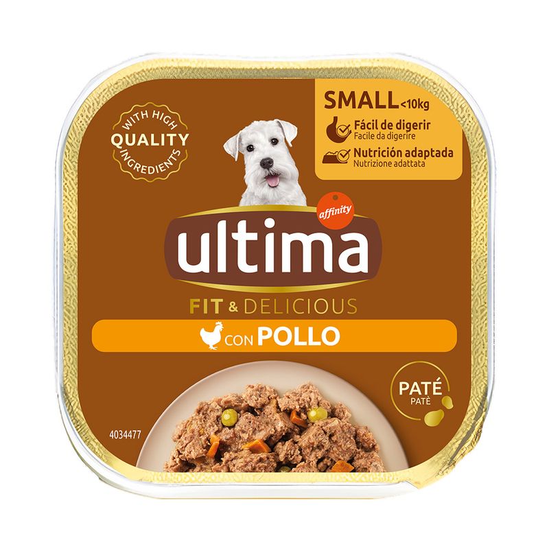 Ultima Fit & Delicious Paté Mini Hund 22 x 150 g