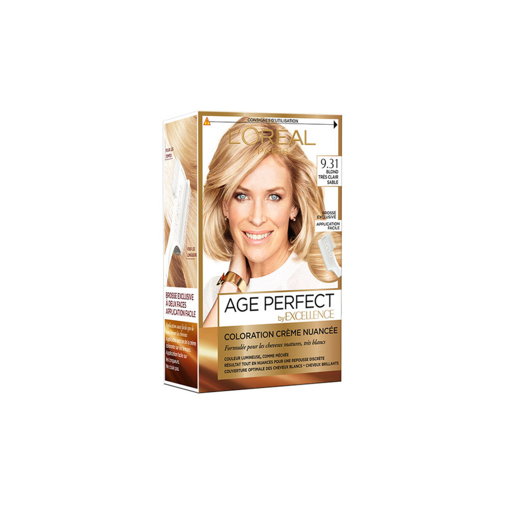 L'Oréal Paris Excellence Age Perfect Coloration Coloration Cheveux Blonds Matures