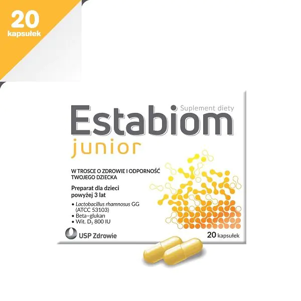 Estabiom Junior, kapsler til børn over 3 år