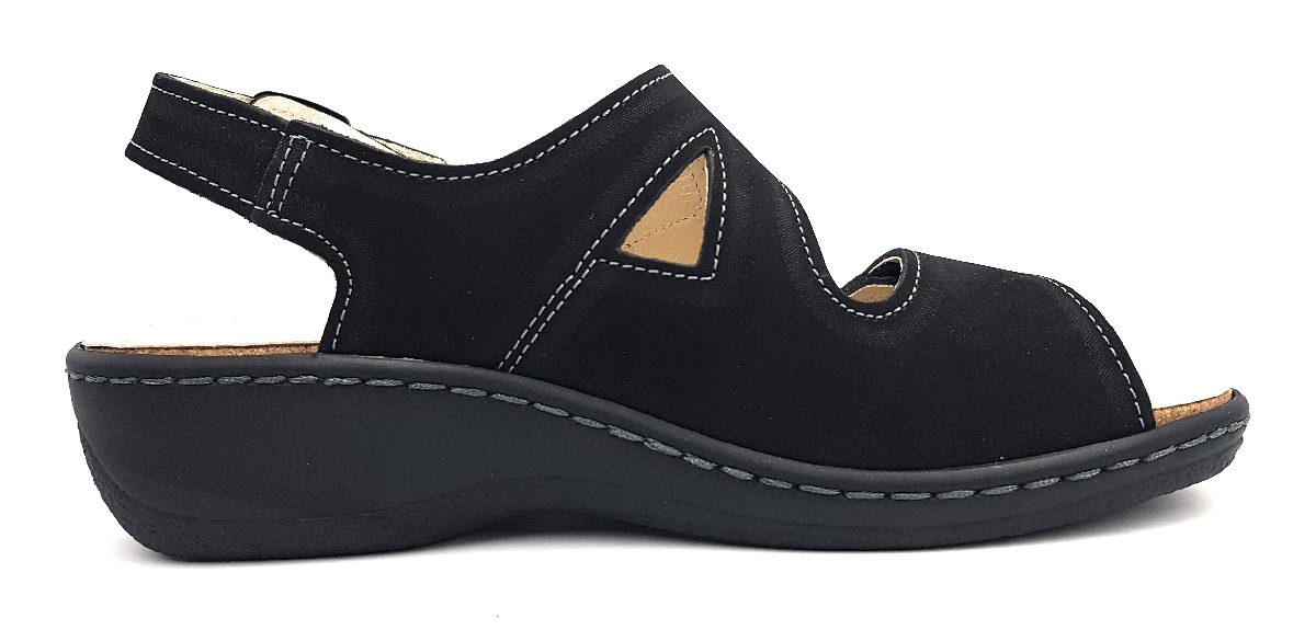 Belvida 42.418 Schwarz black leaf black