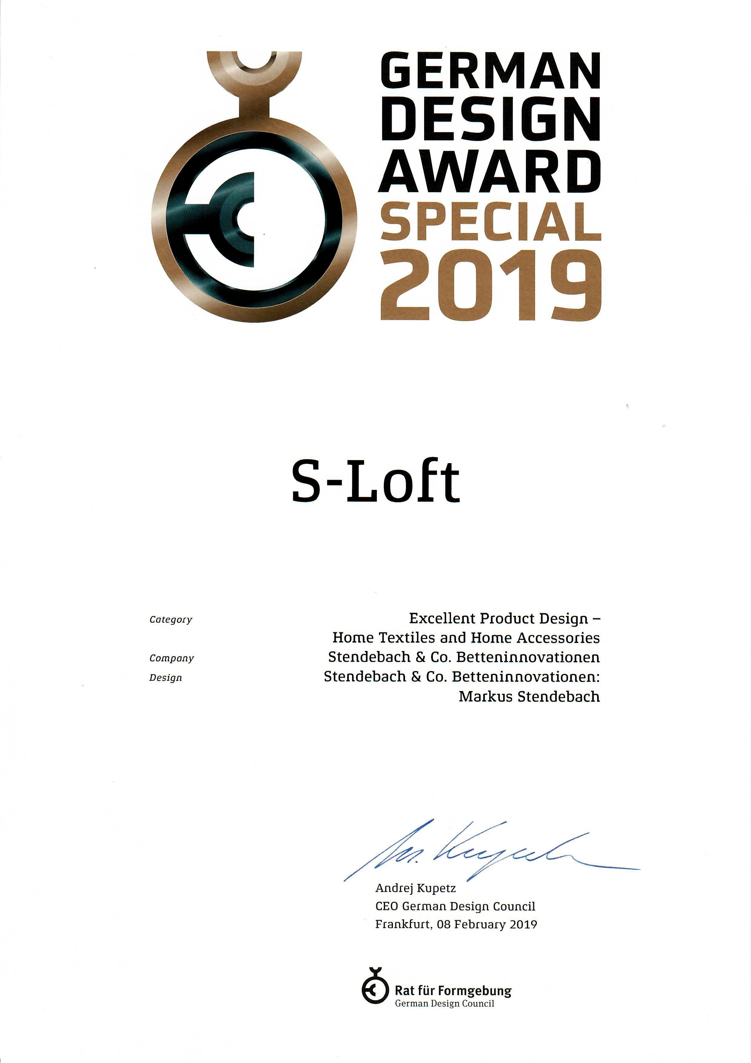 Kunstfaserbettdecke, S-Loft Bettdecke, Stendebach, Bezug: 100% Baumwolle, mit supersofter S-Loft-Füllung