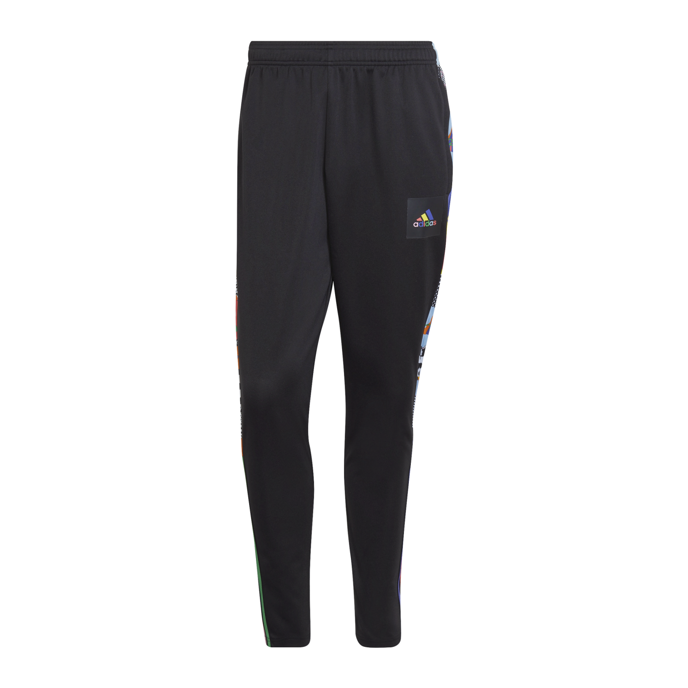 adidas Tiro Pride Trainingshose Schwarz Blau Rot