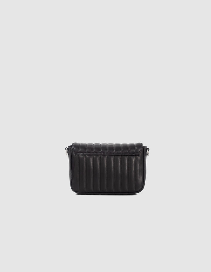 Le sac 111 noir cuir matelassé Femme