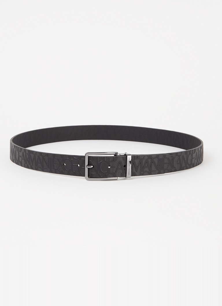 Cinto Armani Exchange com logotipo