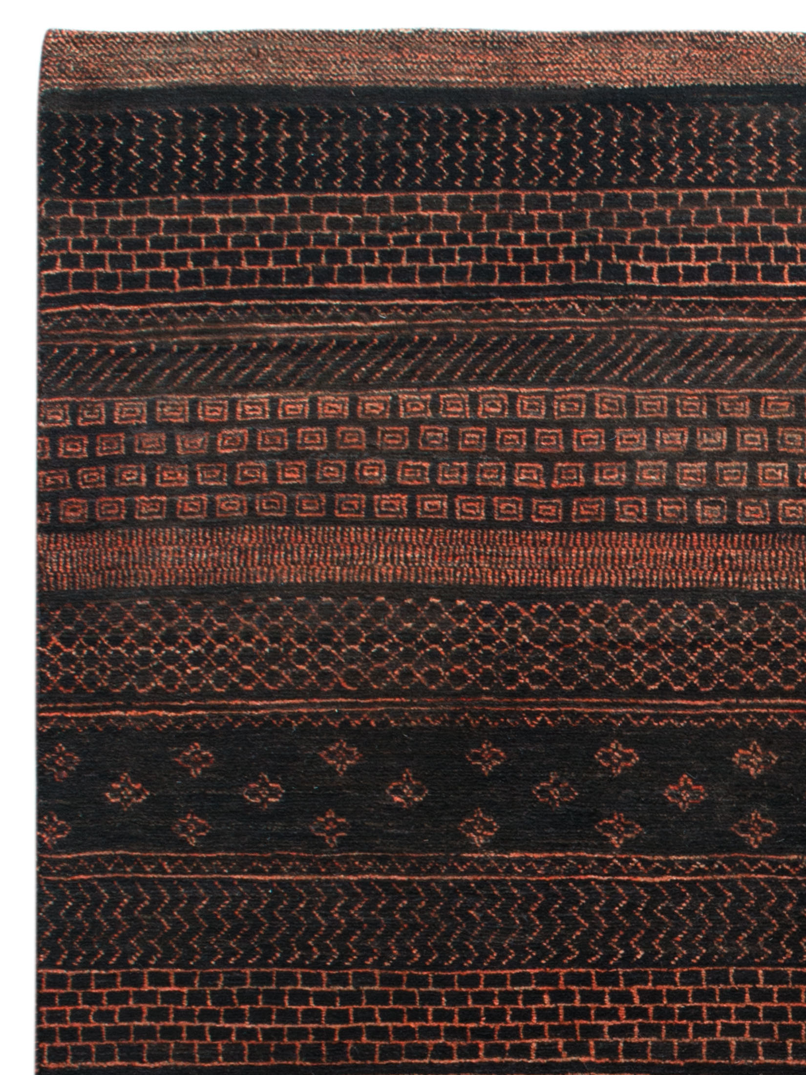 Contemporary Gabbeh ca. 249 x 307 cm, Unikat / Einzelstück