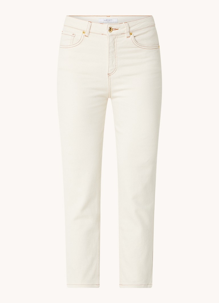 Jeans Jean LKBennett Allie a vita media, vestibilità slim, lavaggio colorato