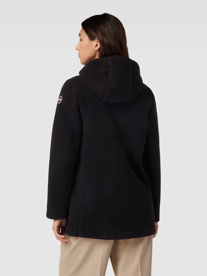 Jacke mit Kapuze in schwarz