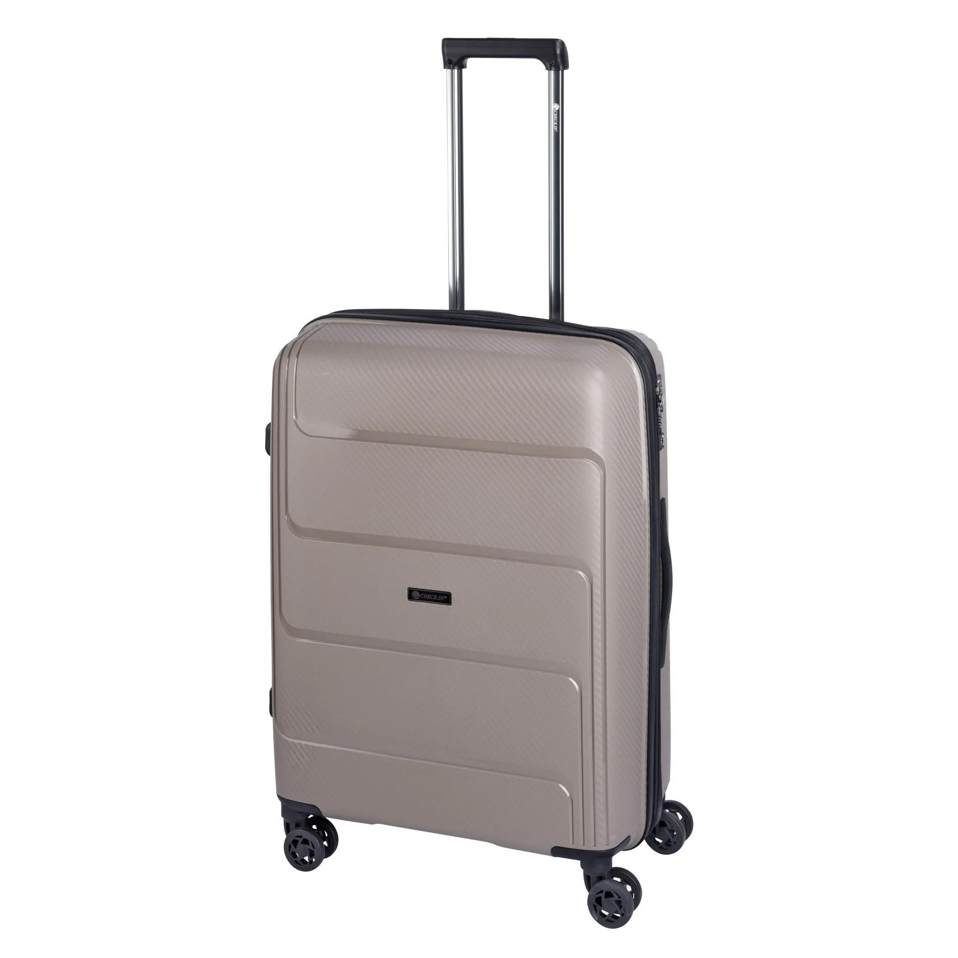 Check.IN 3-tlg. Kofferset ST. LOUIS mit 4 Rollen - taupe