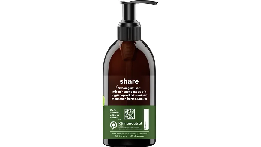 share Flüssigseife Limette & Koriander 250 ml